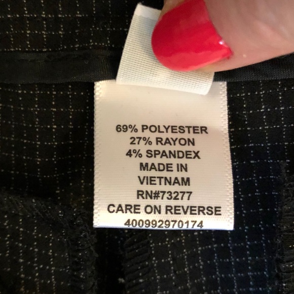 NWOT Elle Checked Trousers - Picture 6 of 8